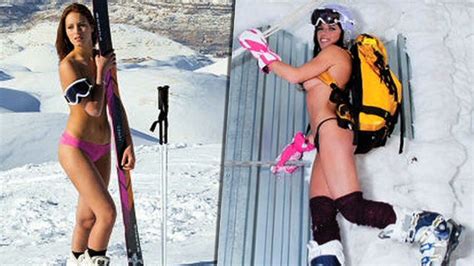 Sochi 2014 Skier Jacky Chamoun S Topless Photos Cause Stir In Lebanon