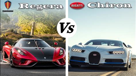 Bugatti Chiron Vs Koenigsegg Regera Car Comparison TV Specs