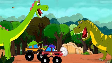 Dinosaurs Cartoons For Children With Dino Egg Rescue By