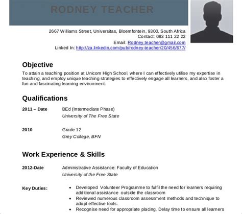 A curriculum vitae (cv) most often refers to a scholarly resume used when applying for jobs in academia or the sciences. 10+ Sample Teaching Curriculum Vitae Templates - PDF, DOC ...