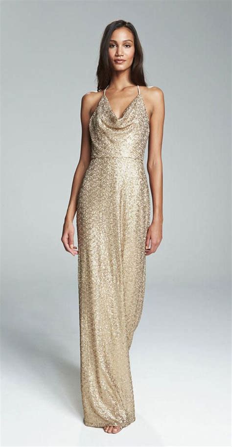 Gold Bridesmaid Dresses To Make Your Maids Shine Gold Bridesmaid