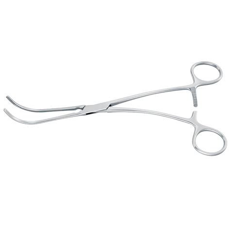 Debakey Bahnson Curved Clamps Cardiovascular Surgical Instruments