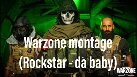 Dababy Rockstar Warzone Montage Youtube