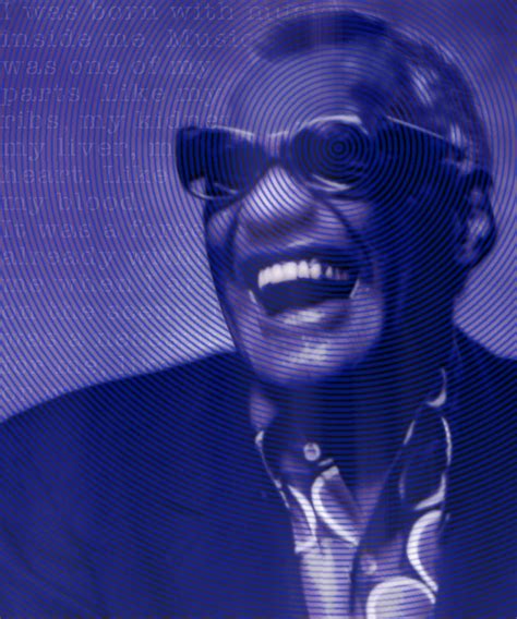 Ray Charles Robinson And Quote Painting By Tony Rubino Fine Art America
