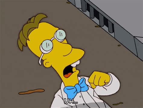 The Simpsons Prof John Frink GIF Find Share On GIPHY