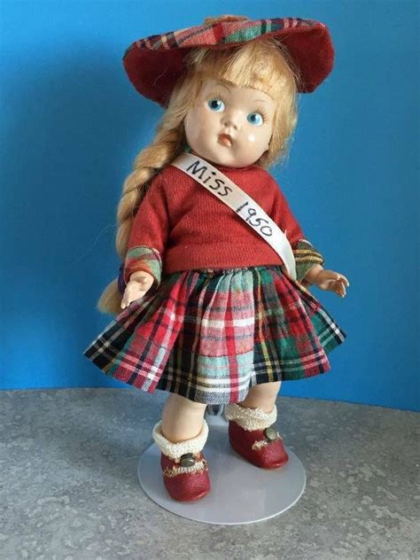 Rare Ginny Miss 1950 Half Century Group Dolls Bride Dolls Doll Sets