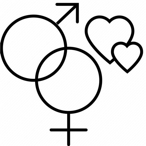 sex couple genders romantic heart love romance icon download on iconfinder