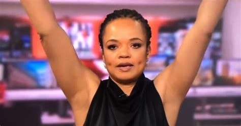 Bbc Presenter Mortified After Accidentally Flashing Armpits On Air In
