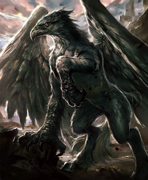 Hippogriff Arcane Gladiator Tcg By Mlappas On Deviantart Mythical