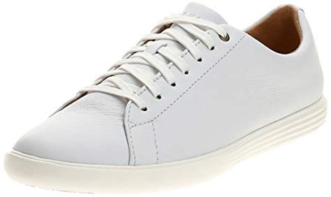 Cole Haan Mens Grand Crosscourt Ii Sneakers White Leather 105 Wide