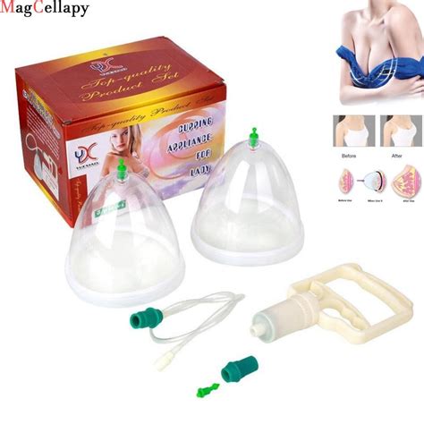 Vacuum Breast Enhance Pump Cup Chest Enlargement Device For Women Breast Enlarge Massage Cupping