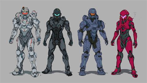 Halo 5 Guardians Concept Art By Robogabo Halo 5 Armadura De Halo Y Halo