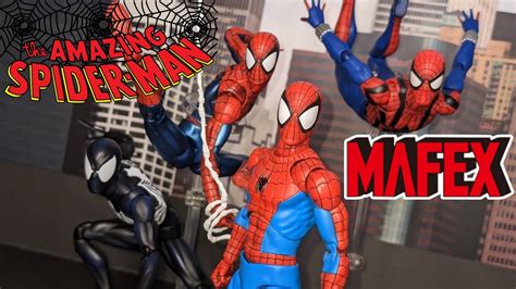 Mafex No185 Spider Man Classic Costume Comic Ver 6 Inch Action Figure