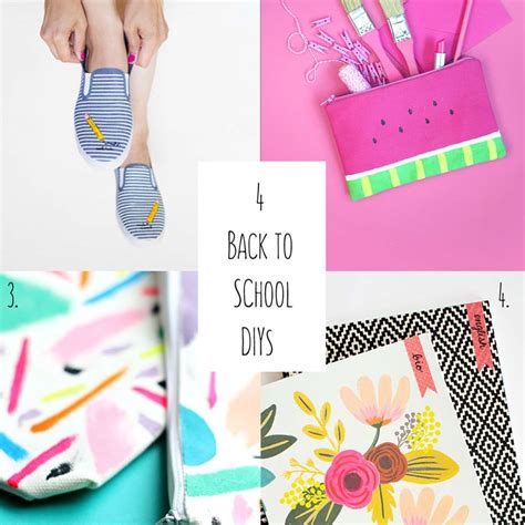 4 Back To School Diys To Try