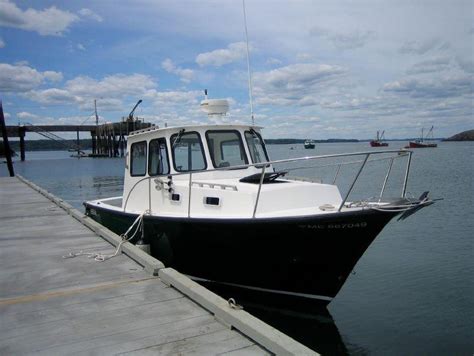 27 Eastern Downeast Lobster Yacht Sold Midcoast Yacht And Ship Brokerage