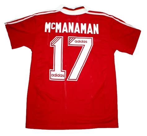 Mit einem original trikot des fc liverpool ist man teil eines großen englischen fußballclubs. Adidas FC Liverpool Trikot 17 Steve McManaman 1995/96 ...