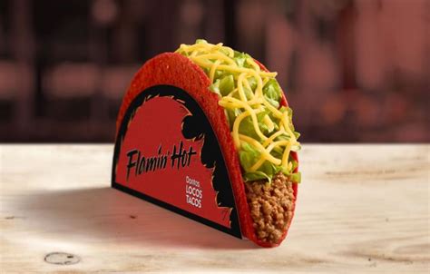 Taco Bell Releases New Flamin Hot Doritos Locos Taco