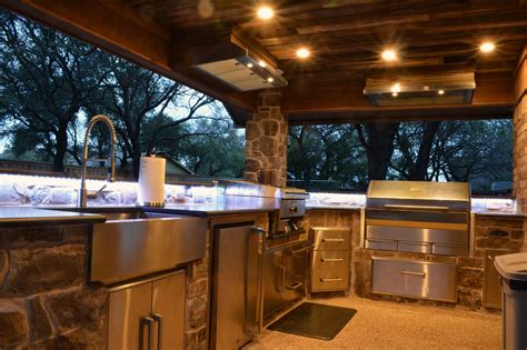 A wide variety of outdoor kitchen lights options are available to you, such as lighting solutions service, warranty(year), and shade direction. A Rustic Outdoor Kitchen Addition - Medford Remodeling