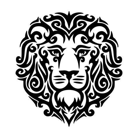 Zentangle Lion Svg Mandala Lion Svg Lion Svg Mandala Svg Etsy
