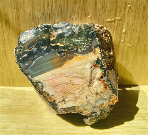 Blue Mountain Jasper Rough 103 Oz Rocks And Geodes Home And Living