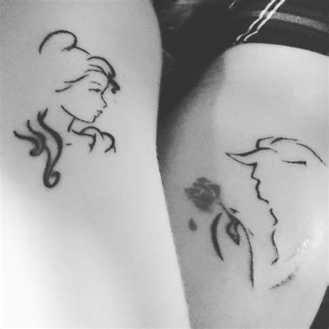 Disney Couple Tattoos Popsugar Love And Sex Tatuajes De Pareja Disney Tatuajes De Parejas