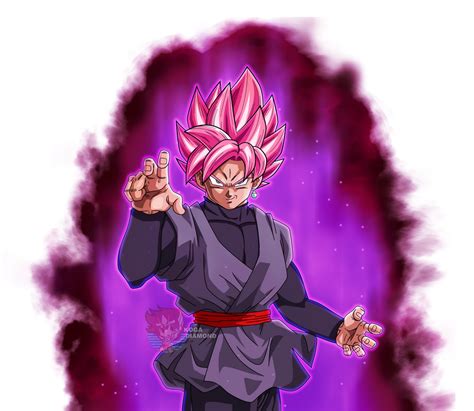 Black Goku Ssj Rose Con Aura Render By Kogadiamond1080 On Deviantart