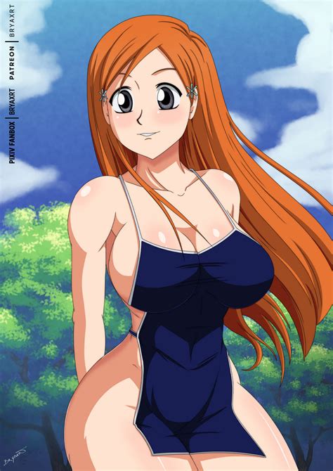 orihime in sexy apron by bryaxrt on deviantart