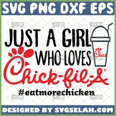 Peace Love Chick Fil A SVG Diy Food Lover Gifts File For Cricut PNG DXF EPS SVG Selah