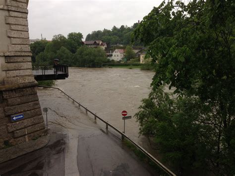 Hochwasser In Sterreich Im Mai Bzw Juni Fotos Und Videos Aus Steyr In