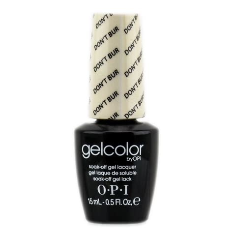 GelColor By OPI Soak Off Gel Lacquer Nail Polish Don T Burst My