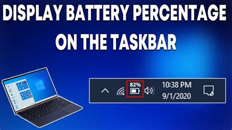 How To Display Battery Percentage On The Taskbar On Windows 7 8 And 10