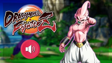 Dragon Ball Fighterz Kid Buu Voice Clips Youtube