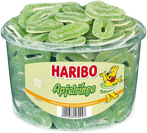 Haribo Apple Rings 265 Lbs Tub