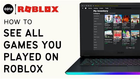 How To See All Games You Played On Roblox Easy Complete Roblox Game