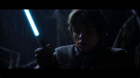 Luke Skywalker Vs Vader On Dagobah Star Wars The Empire Strikes Back