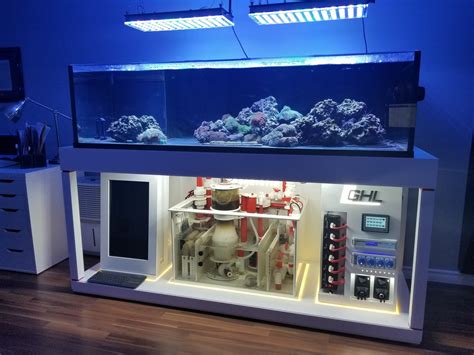 High End Reef Aquarium Built •reef Aquarium Led Lighting•orphek