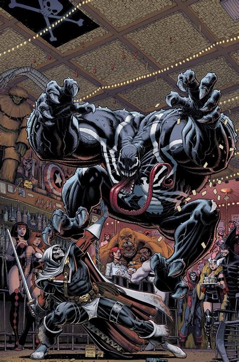 Venom Vs Taskmaster By Arthur Adams Marvel Comics Art