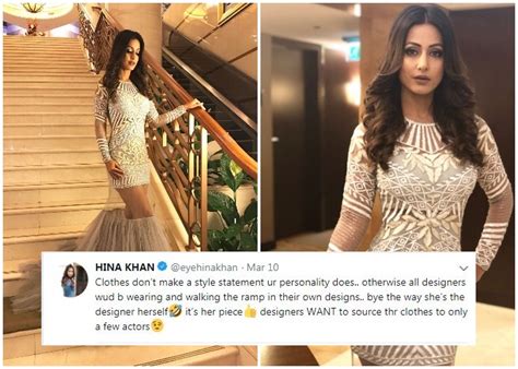 Hina Khan Gets Back At Trolls Who Mocked Her ‘broom Like’ Dress Only To Get Trolled Again Tv