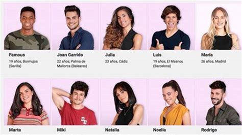 Ot 2018 Así Son Los 18 Concursantes De Operación Triunfo