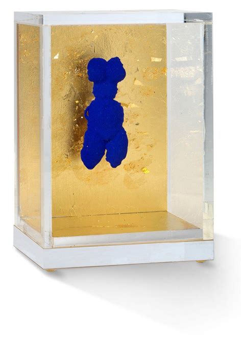 Yves Klein Yves Klein Small Ikb Venus Brooch Sculpture Jewel In
