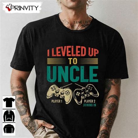 Mens I Leveled Up To Uncle 2023 New Uncle Gamer Promoted To Uncle T