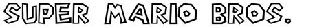Super Mario Bros Font By Zen Kaipu Fontriver