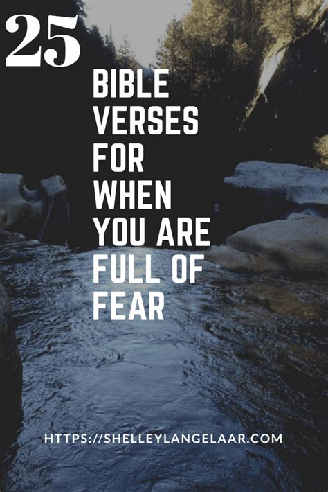 25 Bible Verses For When You Are Full Of Fear