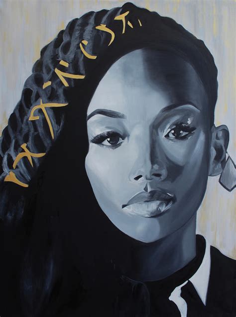 Brandy Painting By Simone Agoussoye