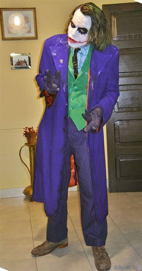 The Joker From The Dark Knight Daily Cosplay Joker Halloween Costume Joker Halloween