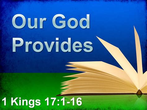 Hope Central Weekly Sermon Notes: Our God Provides!