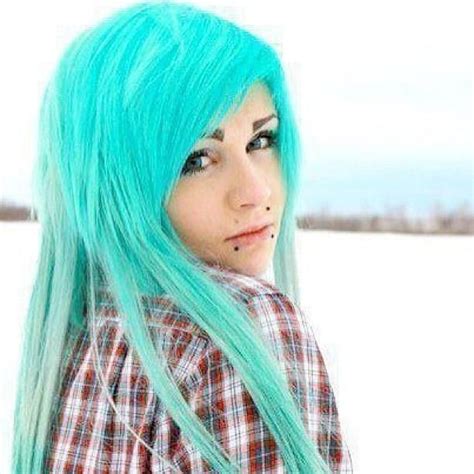 Her Hair Turquoise Hair Hair Styles Blue Hair