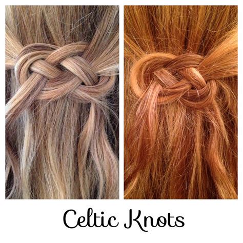 A knot happens when two strands of hair wrap around each other and braid your hair before bedtime. Hair Styles by Liberty: Celtic Knot