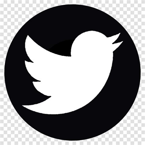 Twitter Twitter White Logo Stencil Animal Bird Transparent Png