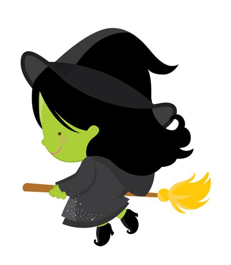 Cute Halloween Witch Clip Art Cute Cliparts Pinterest